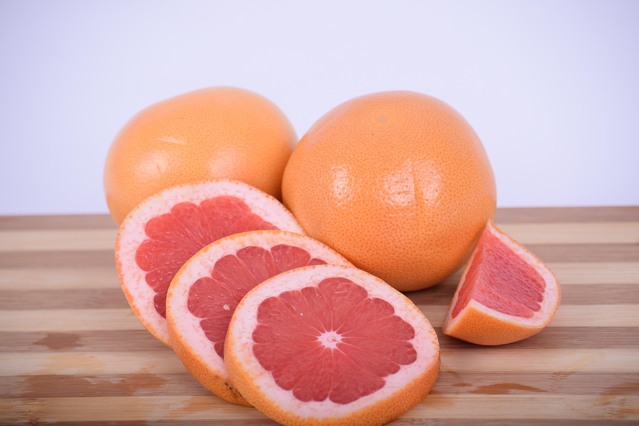 Grapefruit Stück